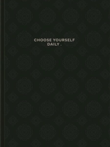 Choose yourself daily A5 Spiral Wire Lined Notebook (921)