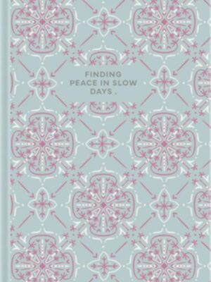 Finding peace in slow A5 Spiral Wire Lined Notebook (923)
