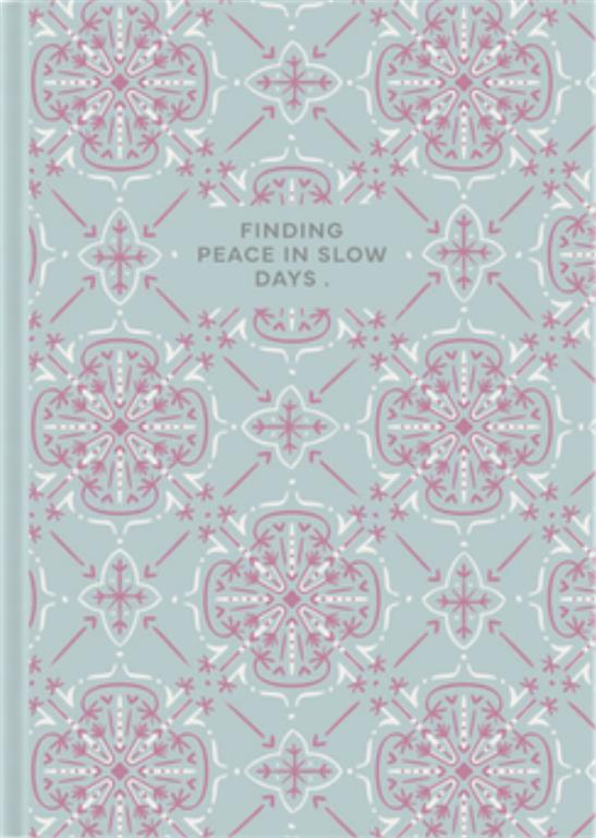 Finding peace in slow A5 Spiral Wire Lined Notebook (923)