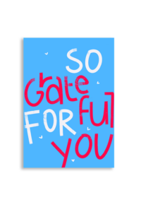 So Grateful A6 Greeting Card 14.8 x 10.5cm
