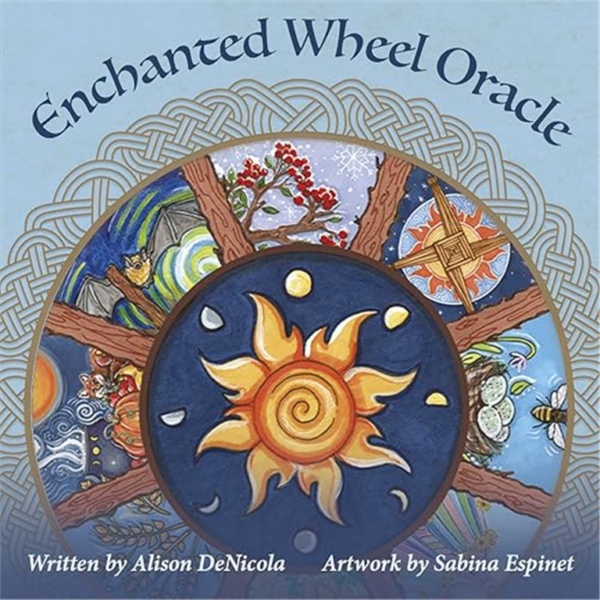 Enchanted Wheel Oracle: 45 Round Cards with Hand-Painted Art