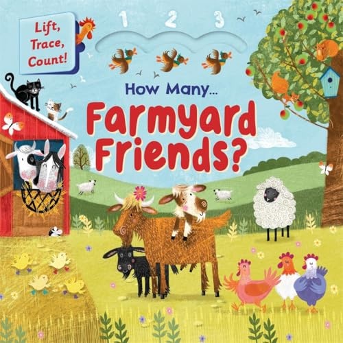 Touch-and-trace lift-the-flap book: How Many... Farmyard Friends?