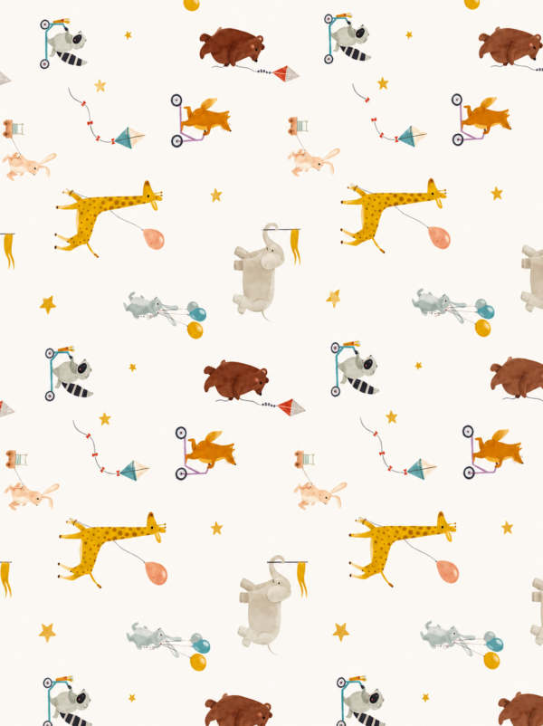 Animal Birthday  50*70 Wrapping Paper
