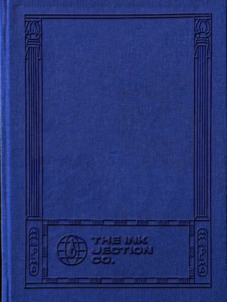 A5 Sketch Blue Egyptian Temple Border Hardcover