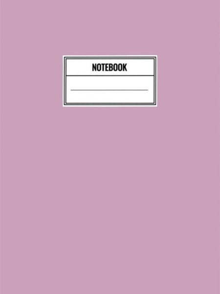 A4 Pink Life Lab Lined Soft Cover Notebook