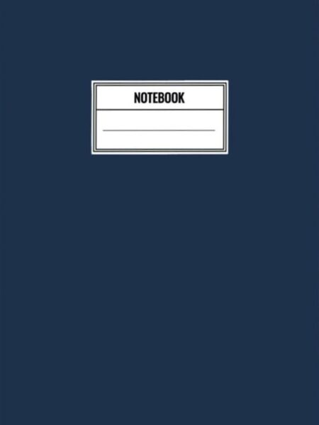 A4 Blue Life Lab Lined Soft Cover Notebook